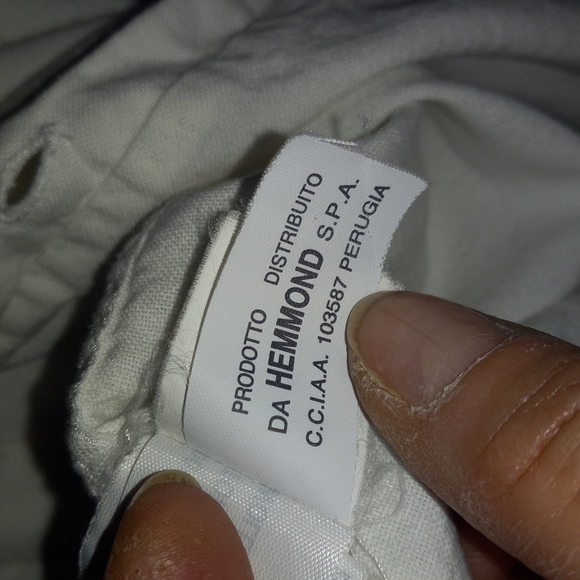 Valentino Jeans white long sleeve button down side XXL / 54 - Picture 7 of 8